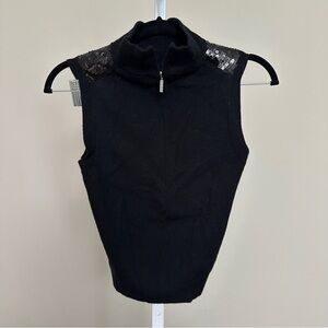 Michael Kors sequined wool top size S